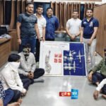 कॉम्बिंग ऑपरेशनमध्ये दरोड्याच्या तयारीत असलेले पाच आरोपी जेरबंद