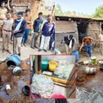 “ऑपरेशन क्रॅकडाउन” अंतर्गत नांदेड पोलिसांची इस्लापूर परिसरात मोठी संयुक्त कारवाई-