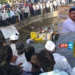 तांदूळवाडीजवळ भीषण अपघात : भाविकांची पिकअप विहिरीत कोसळली; ८ ठार, ६ गंभीर
