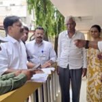 नांदेड दक्षिण विधानसभा मतदारसंघात SIR अंतर्गत अपर जिल्हाधिकाऱ्यांची प्रत्यक्ष पाहणी