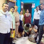 नांदेडच्या होळी सराफा परिसरात अवैध वेश्या व्यवसायावर पोलिसांचा छापा; पीडित महिलेची सुटका