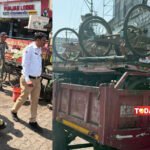 नांदेड शहरात वाहतूक सुरळीत ठेवण्यासाठी अतिक्रमण व अवैध पार्किंगविरोधात विशेष मोहीम;
