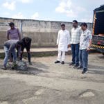 माळटेकडी–देगलूर नाका रेल्वे उड्डाणपुलाच्या दुरुस्तीला सुरुवात
